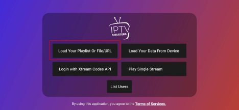 SmartersTVBOX Stap 2 SmartersTVBOX Stap 2